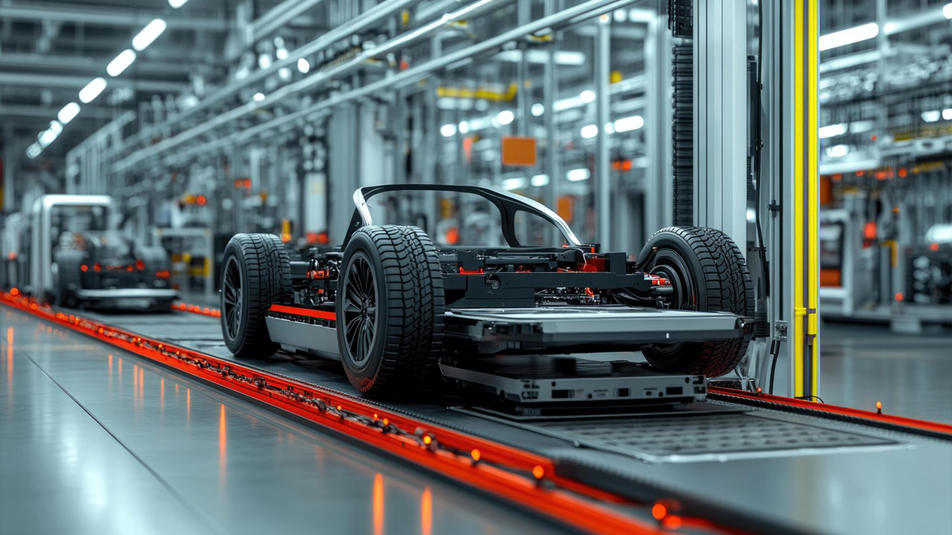 Flexible Chain Conveyor for Food Processing Lines