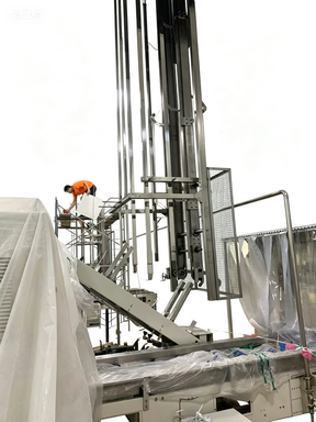 Automatic Carton Erecting Machine for Food Production Line