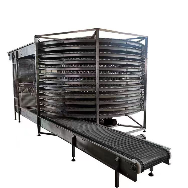 Mesh Belt Spiral Drying & Cooling Tower Conveyor: Efficient Solution for Continuous Industrial Processing