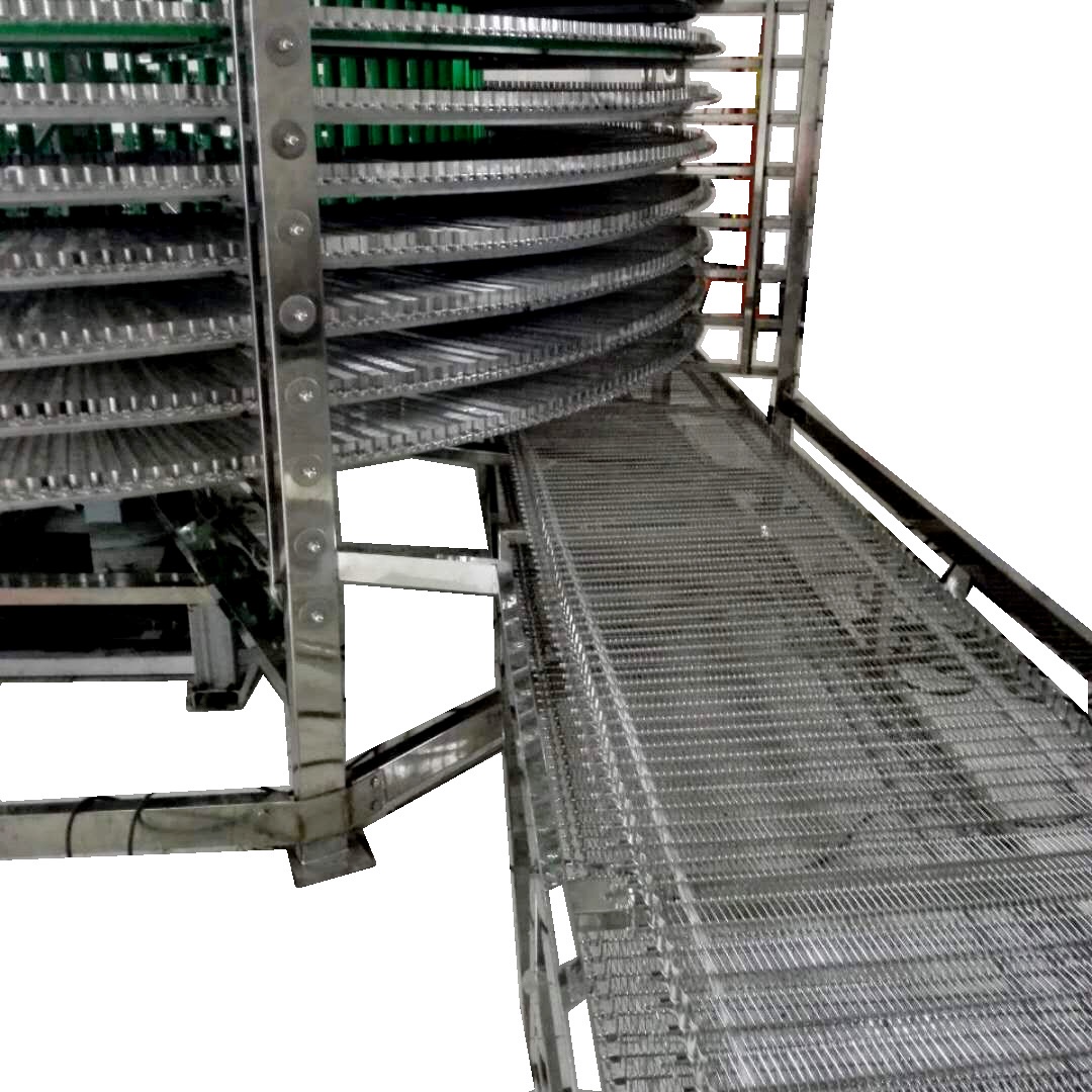 Mesh Belt Spiral Drying & Cooling Tower Conveyor: Efficient Solution for Continuous Industrial Processing